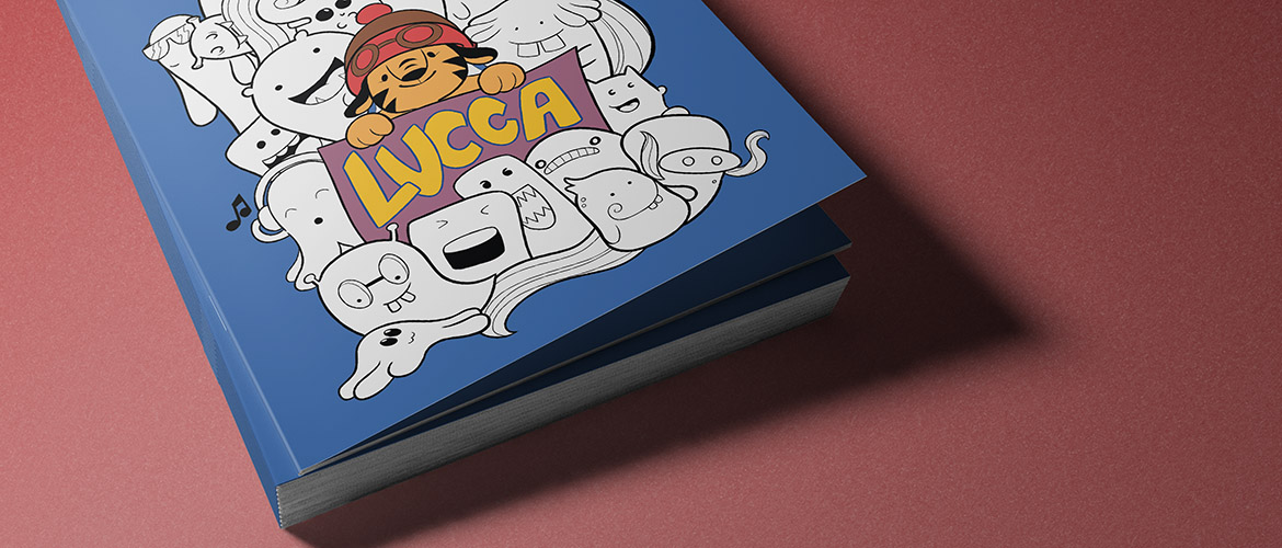 Livro De Colorir - Lucca